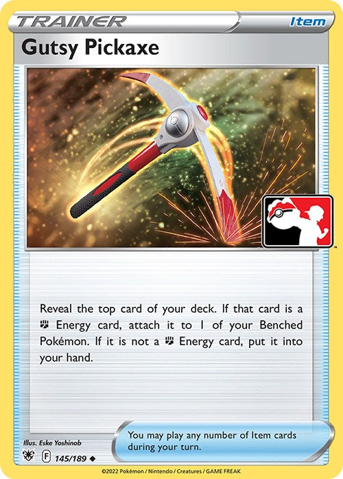 Gutsy Pickaxe (145/189) [Prize Pack Series Three] | Rock City Comics