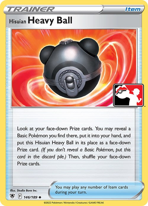 Hisuian Heavy Ball (146/189) [Prize Pack Series Three] | Rock City Comics