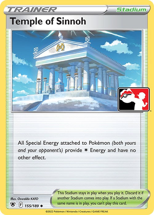 Temple of Sinnoh (155/189) [Prize Pack Series Three] | Rock City Comics