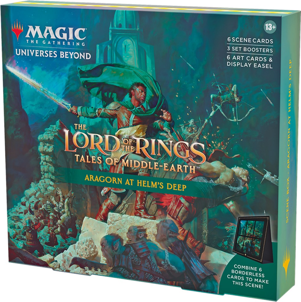 The Lord of the Rings: Tales of Middle-earth - Scene Box (Aragorn at Helm's Deep) | Rock City Comics