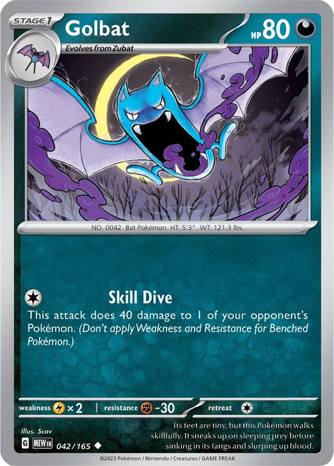 Golbat (042/165) [Scarlet & Violet: 151] | Rock City Comics