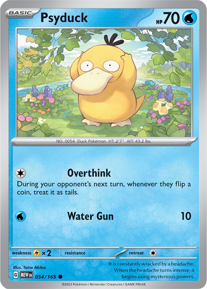 Psyduck (054/165) [Scarlet & Violet: 151] | Rock City Comics