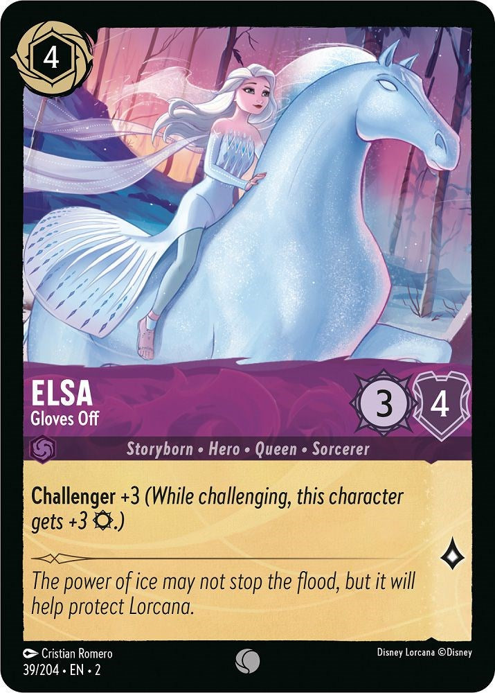 Elsa - Gloves Off (39/204) [Rise of the Floodborn] | Rock City Comics