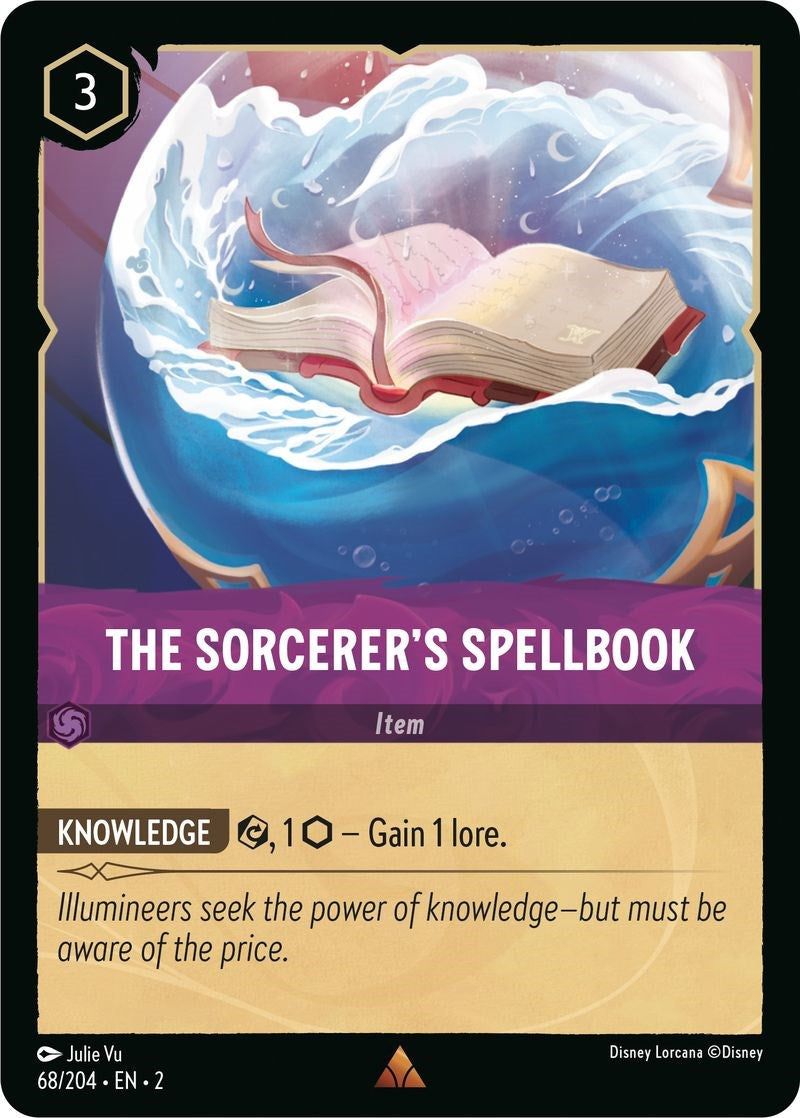 The Sorcerer's Spellbook (68/204) [Rise of the Floodborn] | Rock City Comics