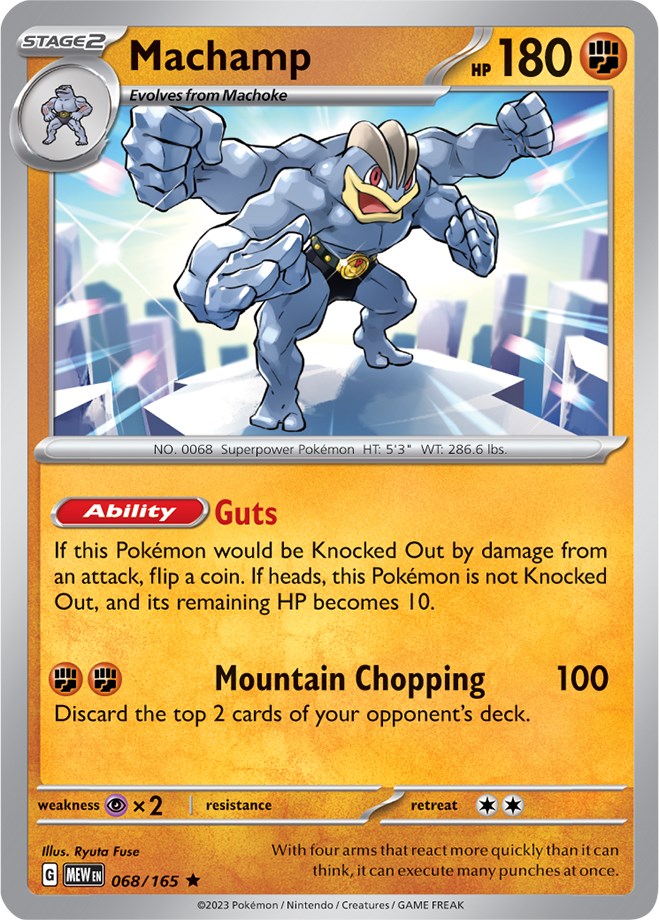 Machamp (068/165) [Scarlet & Violet 151] | Rock City Comics