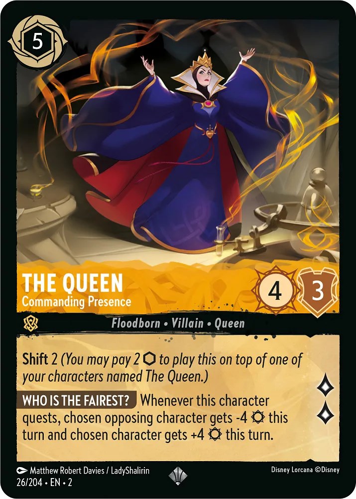 The Queen - Commanding Presence (26/204) [Rise of the Floodborn] | Rock City Comics