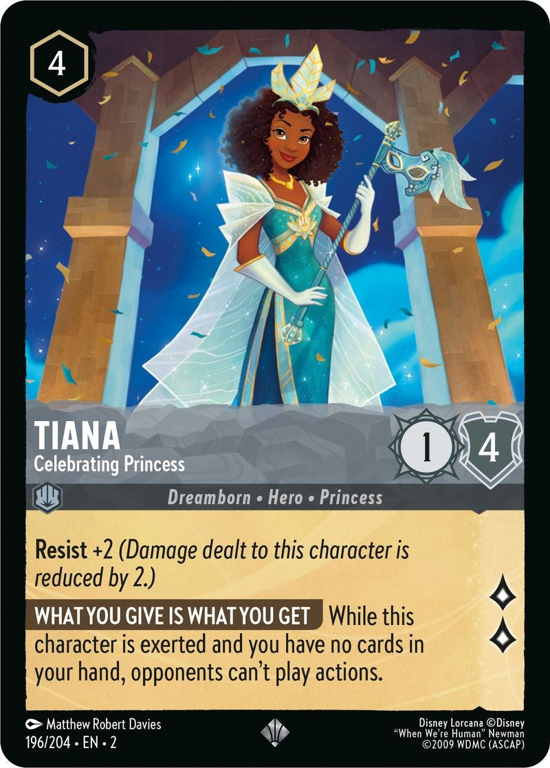 Tiana - Celebrating Princess (196/204) [Rise of the Floodborn] | Rock City Comics