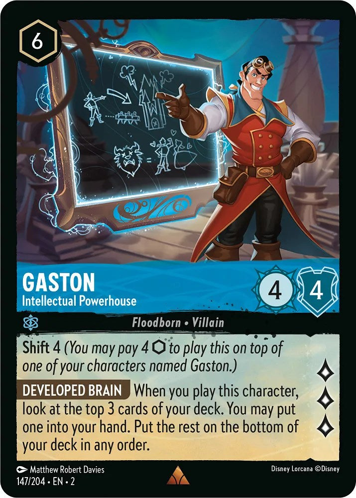Gaston - Intellectual Powerhouse (147/204) [Rise of the Floodborn] | Rock City Comics