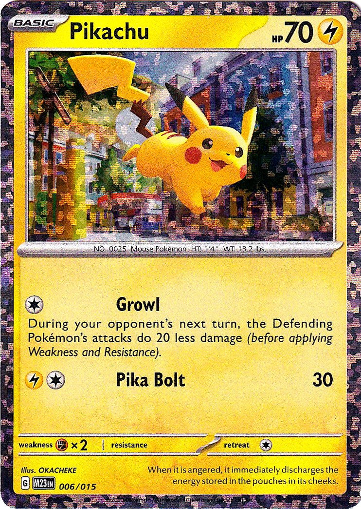 Pikachu (006/015) [McDonald's Promos: 2023 Collection] | Rock City Comics