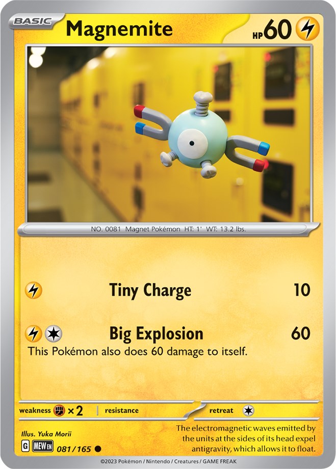 Magnemite (081/165) [Scarlet & Violet: 151] | Rock City Comics