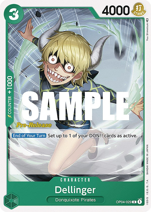 Dellinger [Kingdoms of Intrigue Pre-Release Cards] | Rock City Comics