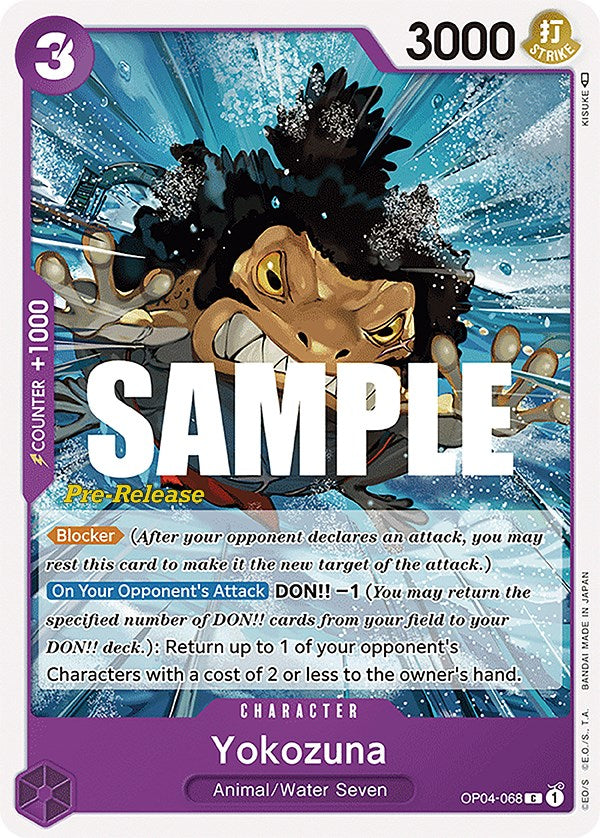 Yokozuna [Kingdoms of Intrigue Pre-Release Cards] | Rock City Comics