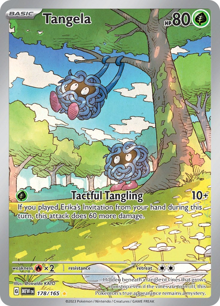 Tangela (178/165) [Scarlet & Violet: 151] | Rock City Comics