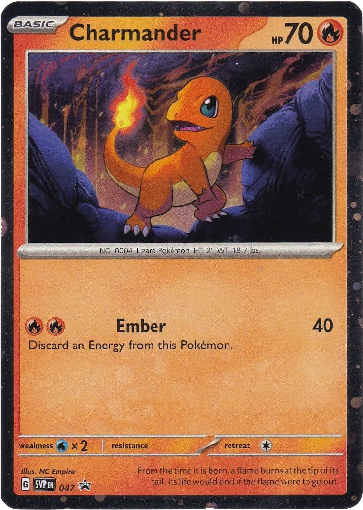 Charmander (047) (Cosmos Holo) [Scarlet & Violet: Black Star Promos] | Rock City Comics