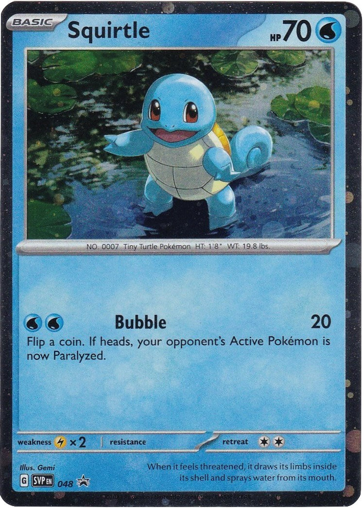 Squirtle (048) (Cosmos Holo) [Scarlet & Violet: Black Star Promos] | Rock City Comics