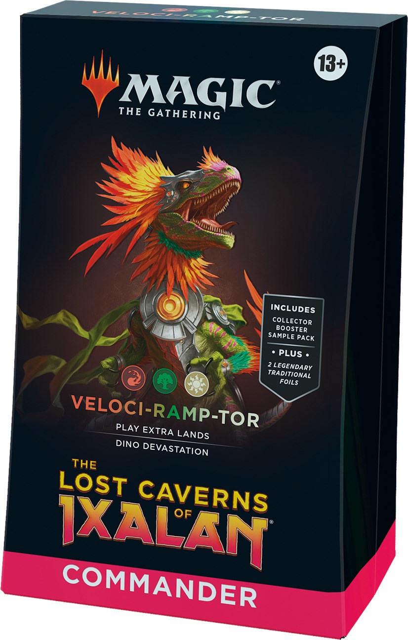 The Lost Caverns of Ixalan - Commander Deck (Veloci-Ramp-Tor) | Rock City Comics