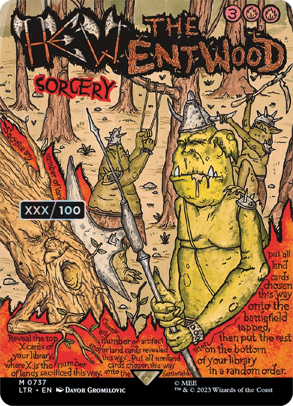 Hew the Entwood (Borderless Poster) (Serialized) [The Lord of the Rings: Tales of Middle-Earth] | Rock City Comics