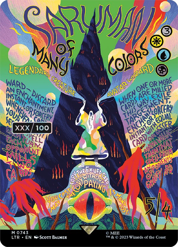 Saruman of Many Colors (Borderless Poster) (Serialized) [The Lord of the Rings: Tales of Middle-Earth] | Rock City Comics