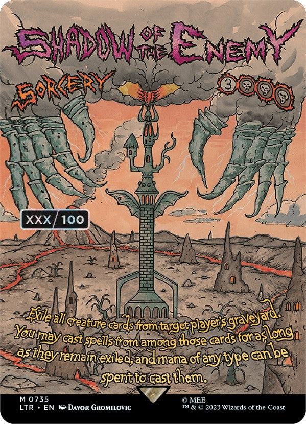Shadow of the Enemy (Borderless Poster) (Serialized) [The Lord of the Rings: Tales of Middle-Earth] | Rock City Comics