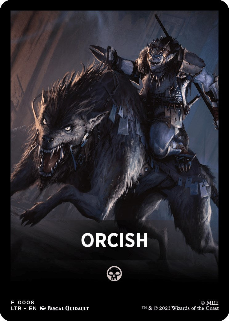 Orcish Theme Card [The Lord of the Rings: Tales of Middle-Earth] | Rock City Comics