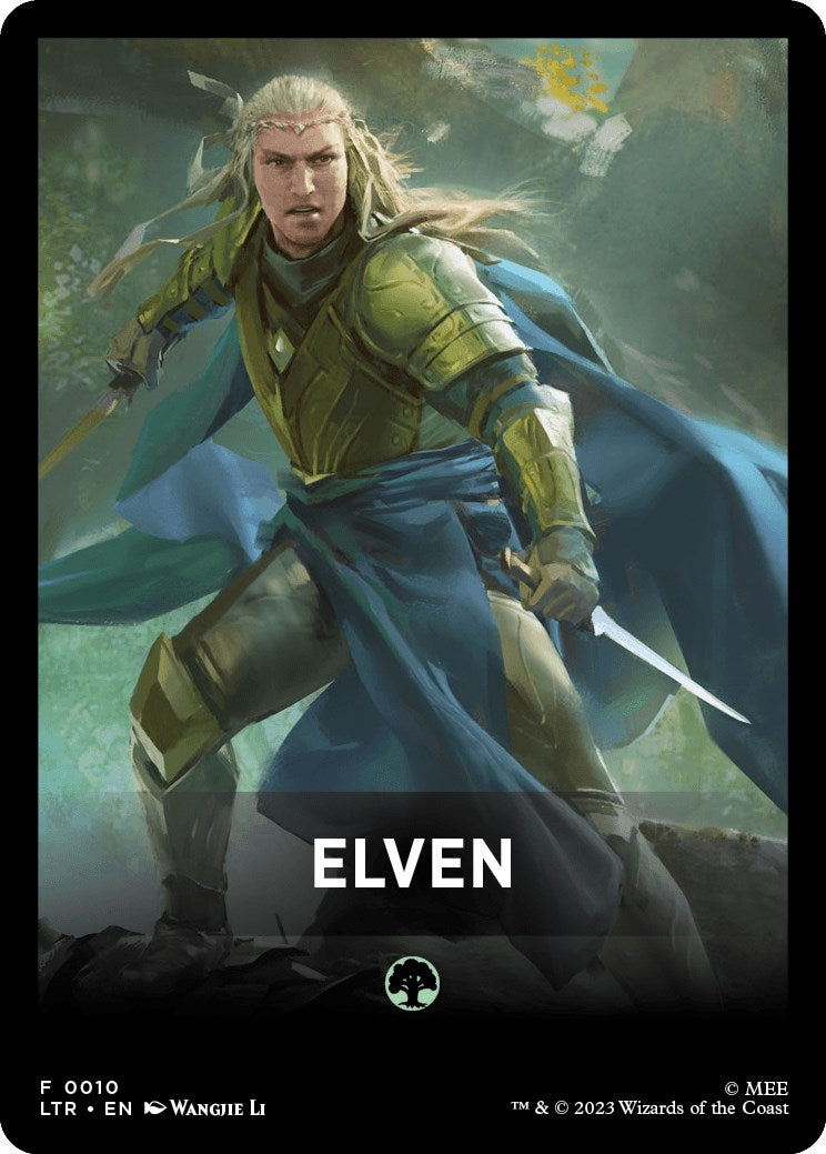 Elven Theme Card [The Lord of the Rings: Tales of Middle-Earth] | Rock City Comics