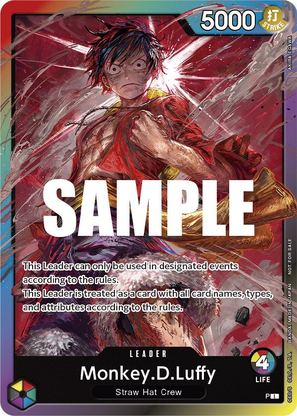 Monkey.D.Luffy (Leader Pack) (Sealed Battle 2023 Vol. 1) [One Piece Promotion Cards] | Rock City Comics