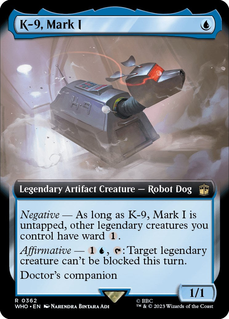 K-9, Mark I (Extended Art) [Doctor Who] | Rock City Comics