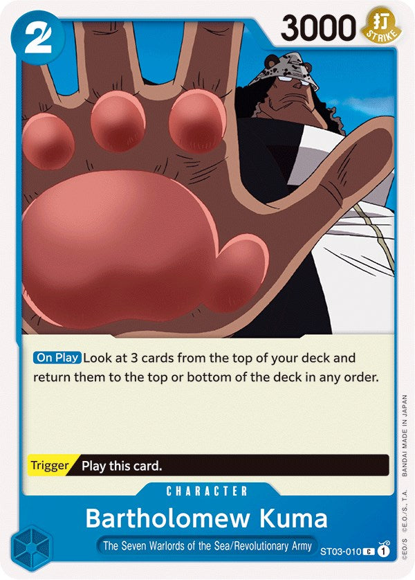 Bartholomew Kuma [Starter Deck: The Seven Warlords of The Sea] | Rock City Comics