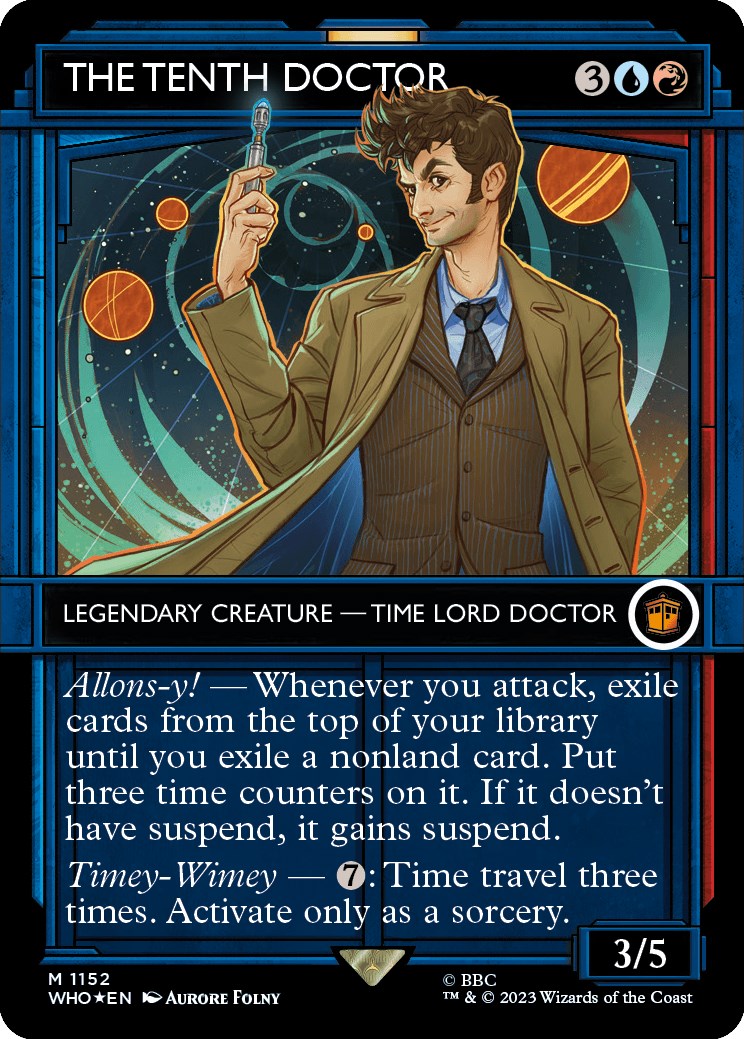 The Tenth Doctor (Showcase) (Surge Foil) [Doctor Who] | Rock City Comics