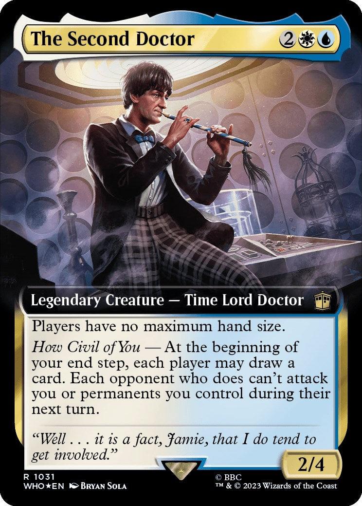 The Second Doctor (Extended Art) (Surge Foil) [Doctor Who] | Rock City Comics