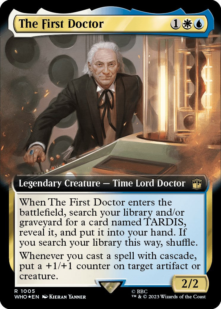 The First Doctor (Extended Art) (Surge Foil) [Doctor Who] | Rock City Comics