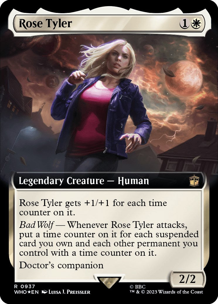 Rose Tyler (Extended Art) (Surge Foil) [Doctor Who] | Rock City Comics