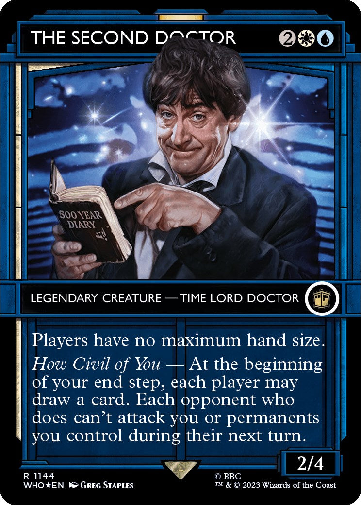 The Second Doctor (Showcase) (Surge Foil) [Doctor Who] | Rock City Comics