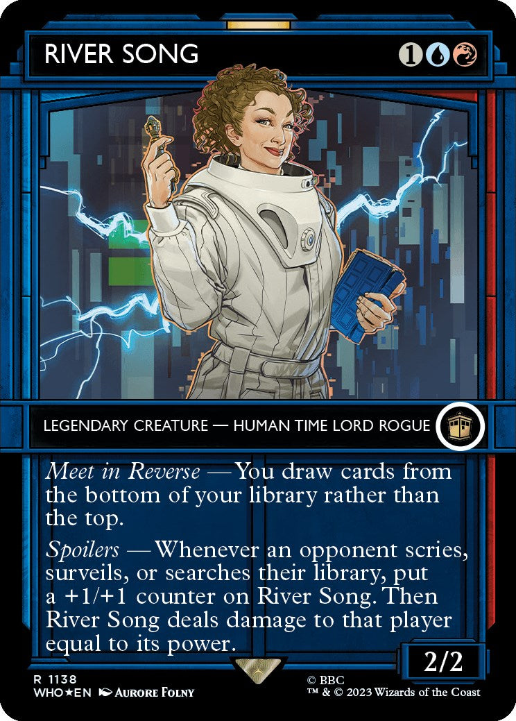 RIVER SONG (Showcase) (Surge Foil) [Doctor Who] | Rock City Comics