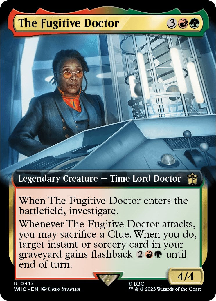 The Fugitive Doctor (Extended Art) [Doctor Who] | Rock City Comics