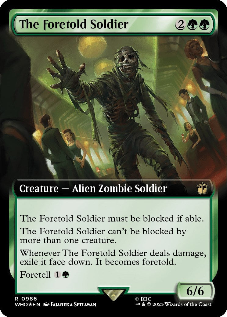 The Foretold Soldier (Extended Art) (Surge Foil) [Doctor Who] | Rock City Comics