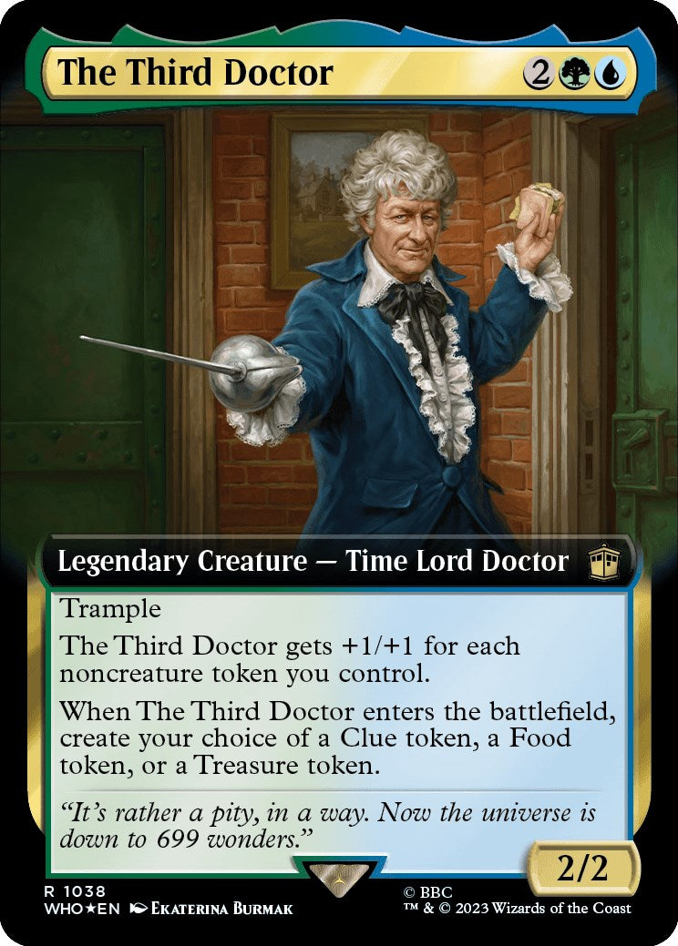 The Third Doctor (Extended Art) (Surge Foil) [Doctor Who] | Rock City Comics