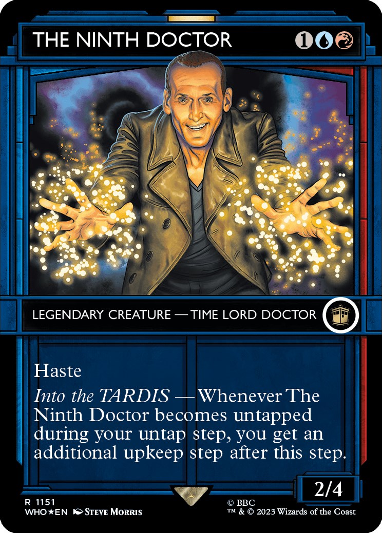 The Ninth Doctor (Showcase) (Surge Foil) [Doctor Who] | Rock City Comics