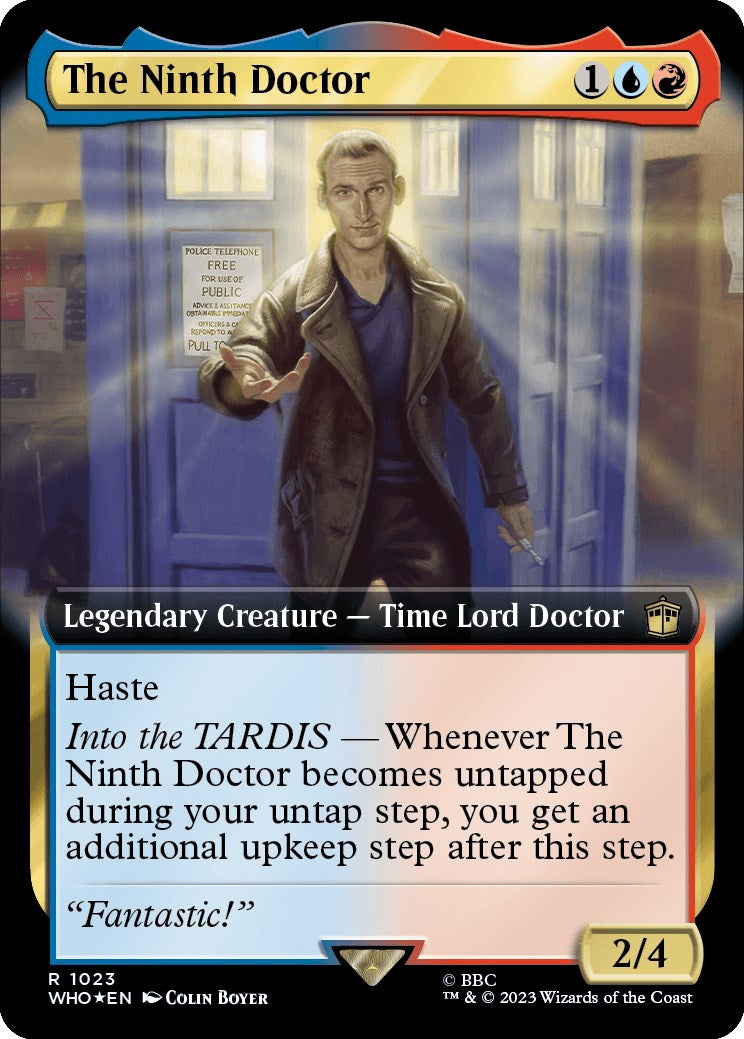 The Ninth Doctor (Extended Art) (Surge Foil) [Doctor Who] | Rock City Comics