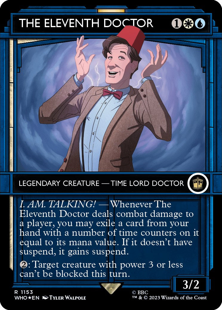 The Eleventh Doctor (Showcase) (Surge Foil) [Doctor Who] | Rock City Comics