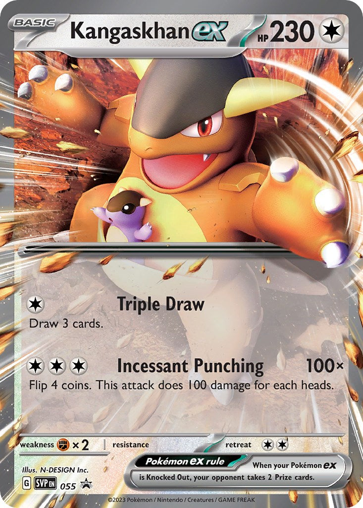 Kangaskhan ex (055) [Scarlet & Violet: Black Star Promos] | Rock City Comics