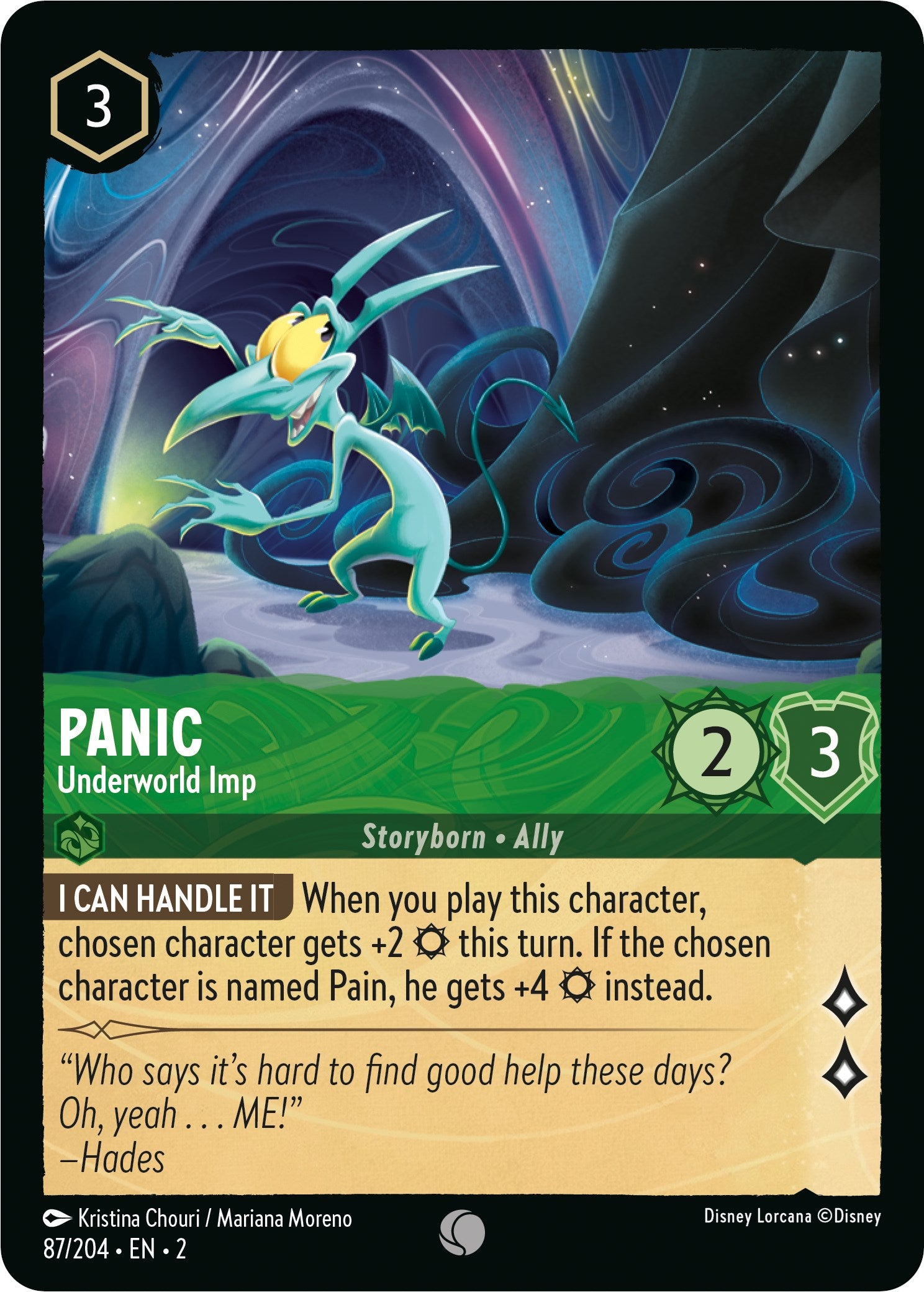 Panic - Underworld Imp (87/204) [Rise of the Floodborn] | Rock City Comics