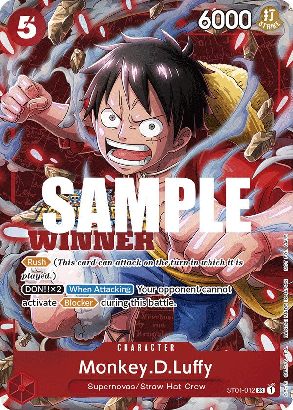 Monkey.D.Luffy (Winner Pack Vol. 5) [One Piece Promotion Cards] | Rock City Comics