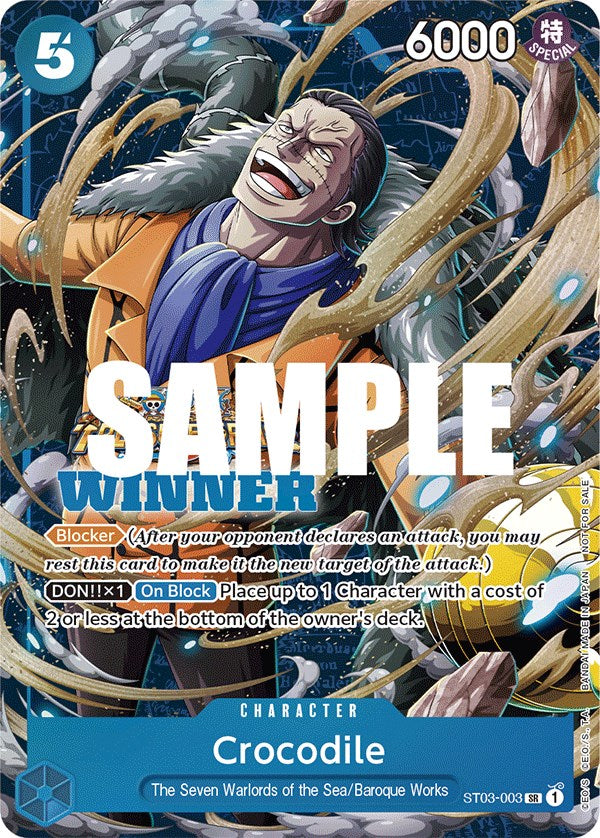 Crocodile (Winner Pack Vol. 5) [One Piece Promotion Cards] | Rock City Comics