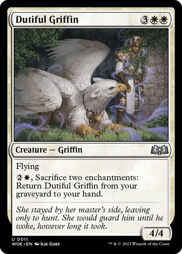 Dutiful Griffin [Wilds of Eldraine] | Rock City Comics