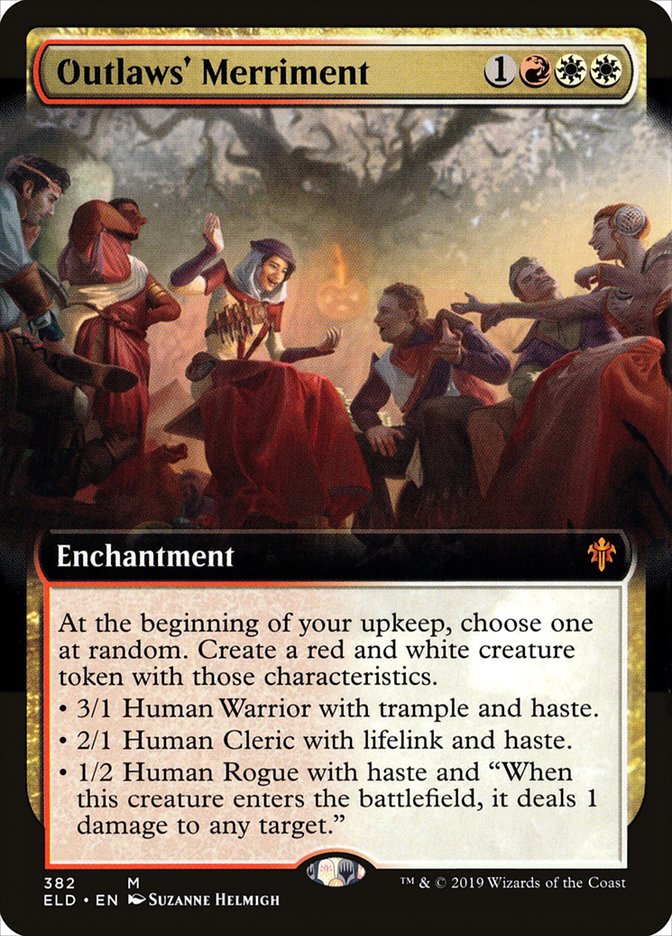 Outlaws' Merriment (Extended Art) [Throne of Eldraine] | Rock City Comics