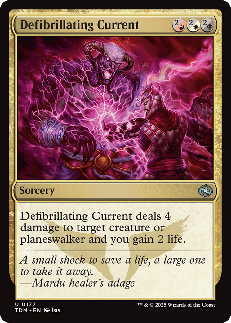 Defibrillating Current [Tarkir: Dragonstorm] | Rock City Comics