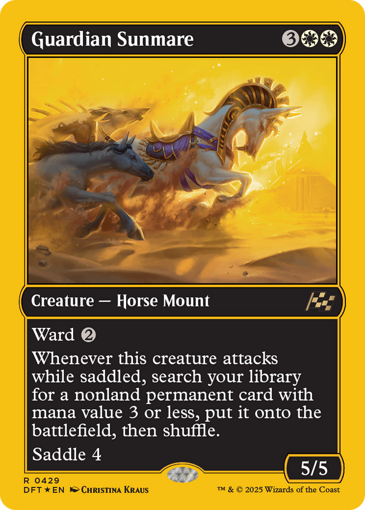 Guardian Sunmare (First-Place Foil) [Aetherdrift] | Rock City Comics