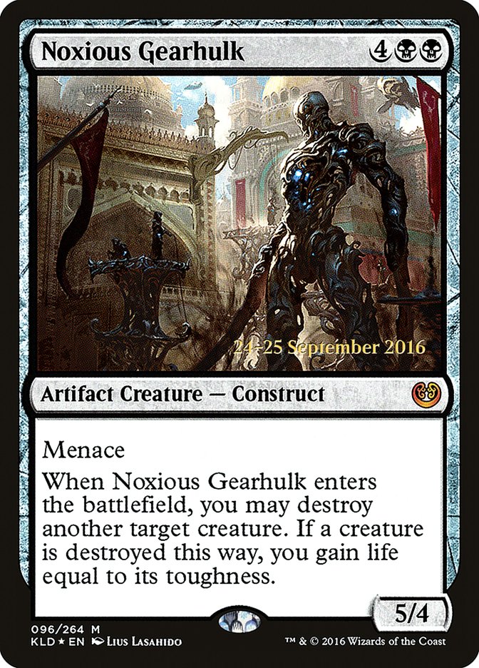 Noxious Gearhulk [Kaladesh Prerelease Promos] | Rock City Comics