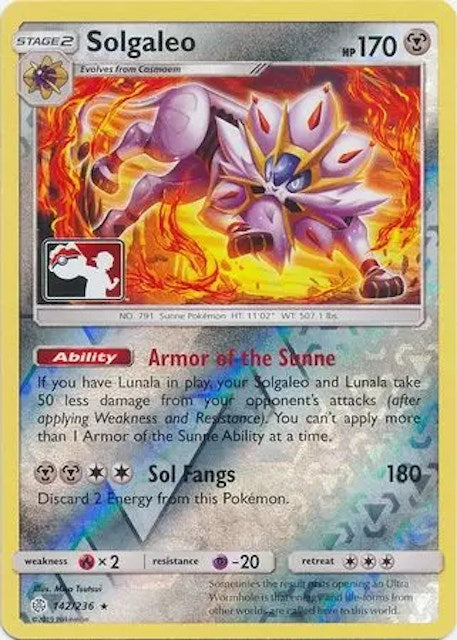 Solgaleo (142/236) [League & Championship Cards] | Rock City Comics